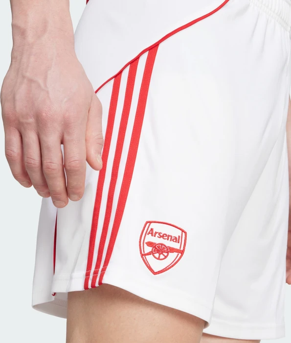 adidas FC Arsenal 2025/2026 Ausweichshorts white/better scarlet (Herren)