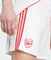 adidas FC Arsenal 2025/2026 Ausweichshorts white/better scarlet (Herren) Vorschaubild