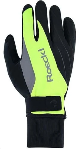 Roeckl Ravensburg 2 Fahrradhandschuhe fluo yellow/black