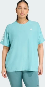 adidas Own The Run große Größen Laufshirt kurzarm mint ton (Damen)
