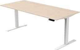 Kerkmann Move 3 elektrisch höhenverstellbarer Sitz-Steh-Schreibtisch 180x80cm Ahorn/weiß