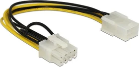 DeLOCK 6-Pin PCIe Buchse auf 8-Pin PCIe Stecker, Adapterkabel, 20cm (83775)