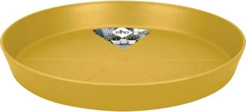 Elho Loft Urban Blumentopfuntersetzer rund 30cm honig gelb