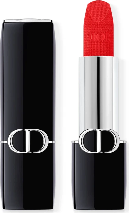 Christian Dior Rouge Dior Velvet Finish Lippenstift nachfüllbar N°888 strong red, 3.5g