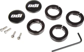 ODI V1 Lock Jaw Dual Clamp Grip Lock Rings schwarz
