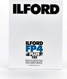 Ilford FP4 Plus ISO 125/22° 4x5" S/W-Planfilm 25 Blatt