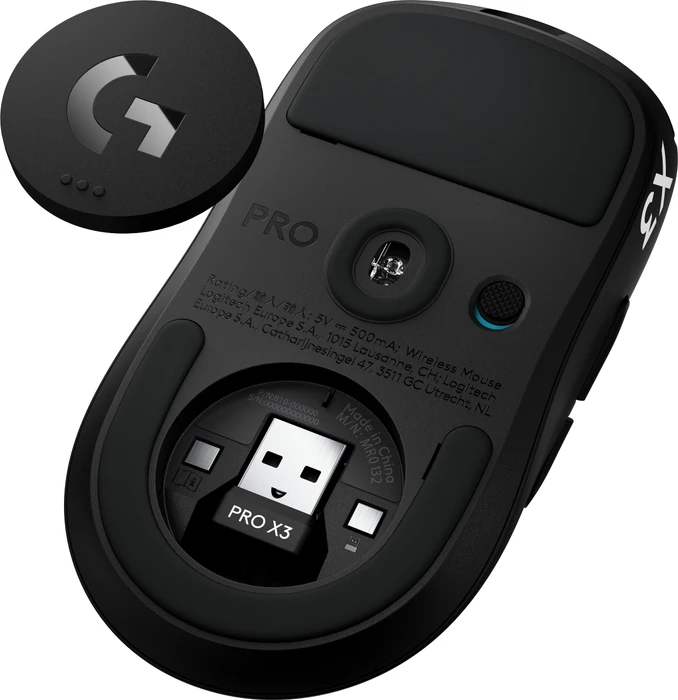 Logitech G Pro X3 Superstrike Lightspeed, Midnight Black, USB