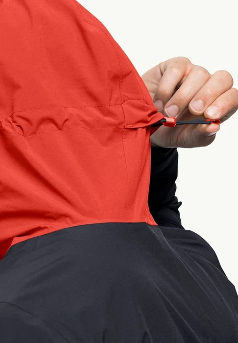 Jack Wolfskin Go Hike Hardshell Funktionsjacke strong red (Herren)