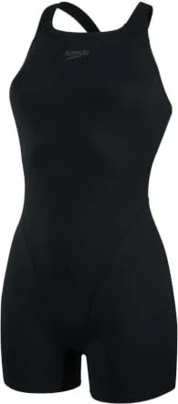 Speedo Eco Endurance+ Medalist Legsuit Badeanzug schwarz (Damen)