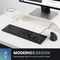 Perixx Periboard-331 Großschrift-Tastatur, schwarz, LEDs weiß, USB, DE Vorschaubild