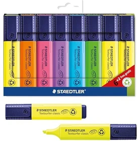 Staedtler Textsurfer classic 364 blau, 10er-Pack, Kartonbox