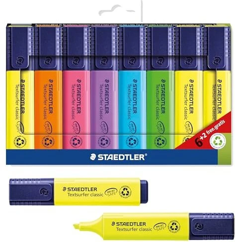 Staedtler Textsurfer classic 364 blau, 10er-Pack, Kartonbox