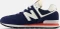 New Balance 574 nb navy/blast red (Junior) Vorschaubild