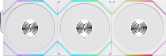 Lian Li Uni Fan TL Wireless 120 RGB, weiß, LED-Steuerung, 120mm, 3er-Pack