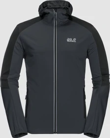 Jack Wolfskin Go Hike Softshell Funktionsjacke phantom (Herren)