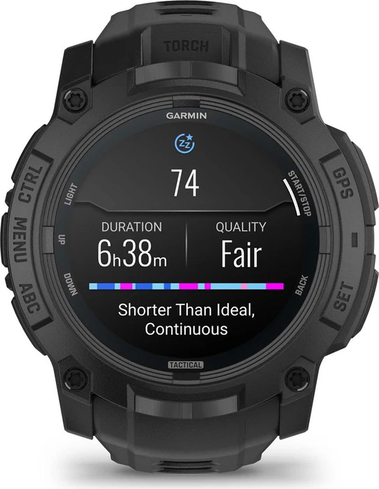 Garmin Instinct 3 Tactical Edition 50mm AMOLED schwarz