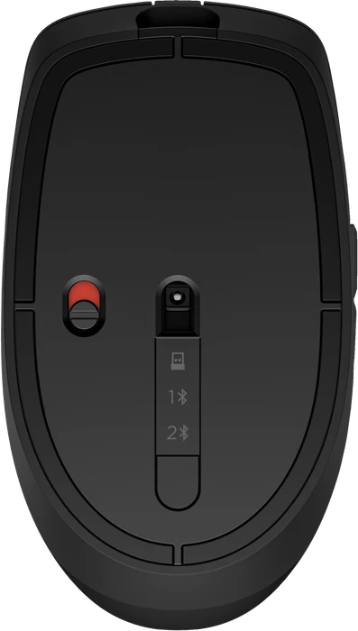 HP 715 Rechargeable Multi-Device Mouse schwarz, USB/Bluetooth