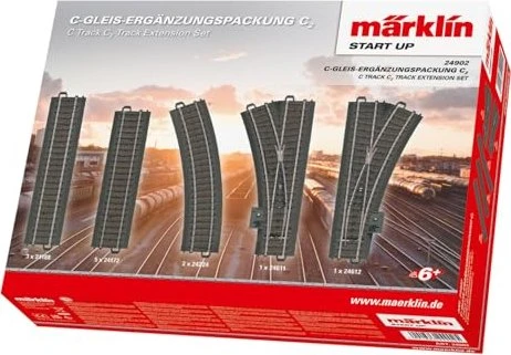 Märklin - Start up Spur H0 Gleis - C-Gleis-Ergänzungspackung C2