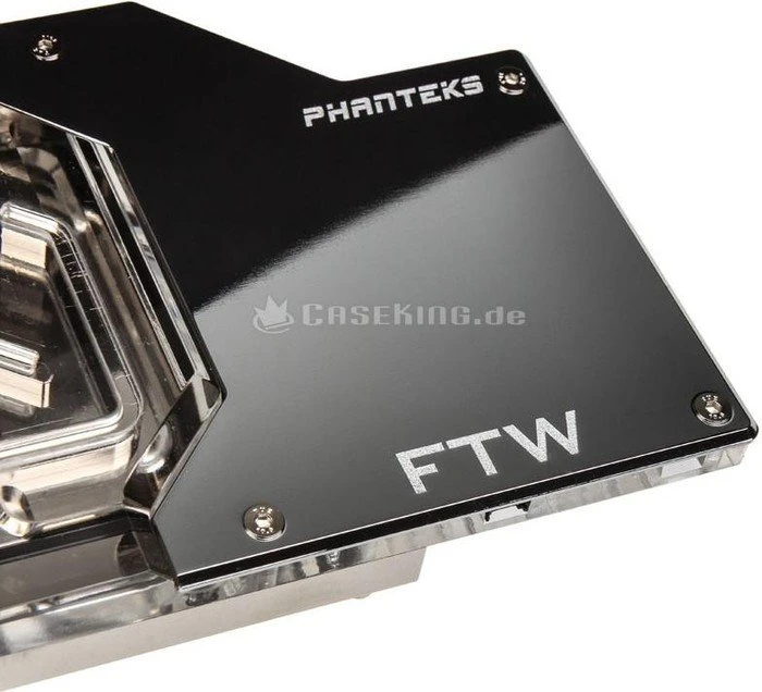 Phanteks Glacier GTX 1080/1070 EVGA FTW GPU Block, chrome
