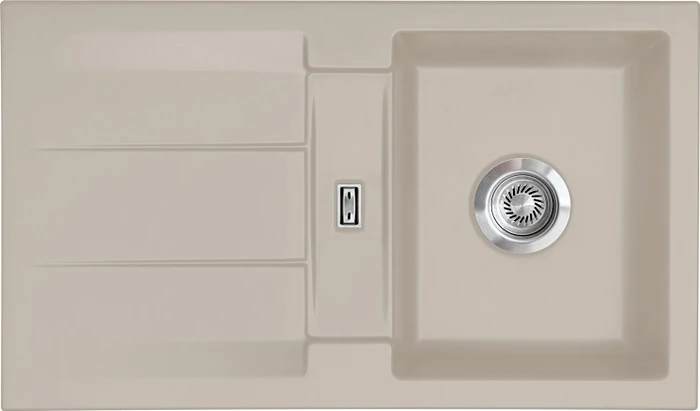 systemceram Genea 87 F Einbau Becken reversibel fango