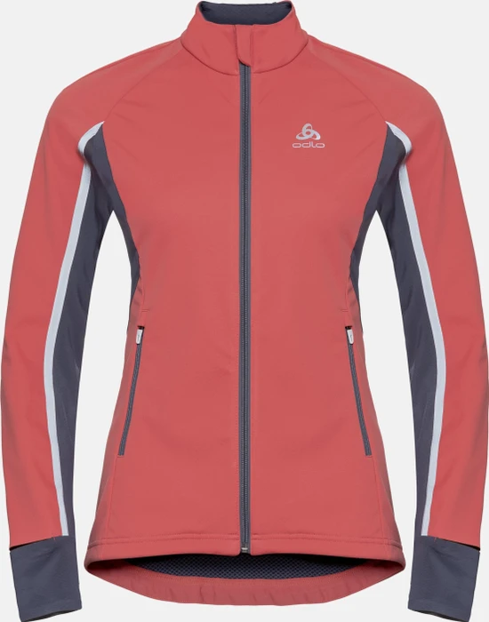 Odlo Aeolus Pro Modell 2024 Laufjacke faded rose/odyssey grey (Damen)
