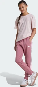 adidas Future Icons 3-Streifen Cotton Trainingshose lang rosa/weiß (Junior)