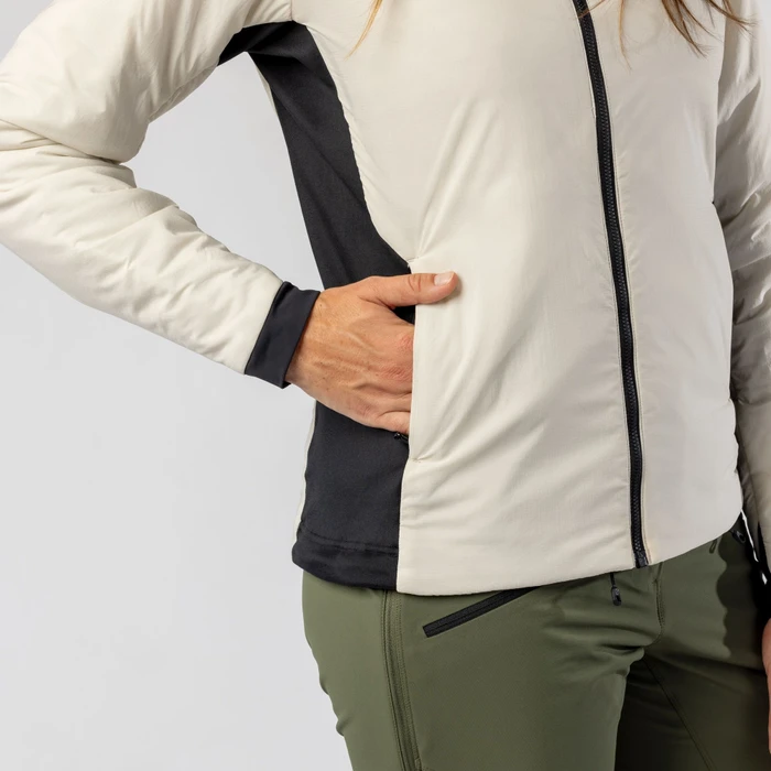 Scott Insuloft Light Hoody Funktionsjacke dust white/black (Damen)