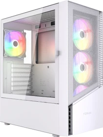 Gembird Fornax 4300 White, Glasfenster (CCC-FC-4300W)