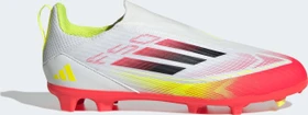 adidas F50 League Laceless FG/MG cloud white/core black/solar yellow (Junior)