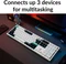 Keychron Q1 HE, Shell White, 100%, PBT, LEDs RGB, Gateron 2.0 Magnetic Nebula, USB/Bluetooth, US Vorschaubild
