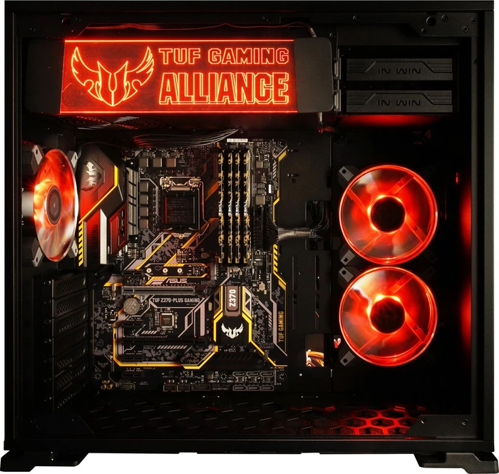 In Win 101 TUF Gaming, Glasfenster