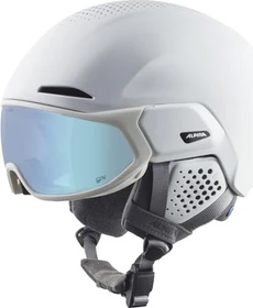 Alpina Alto QV Helm white matt