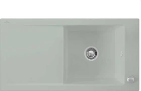 Villeroy & Boch Timeline 60 Einbau Becken reversibel mit Ablauffernbedienung fossil