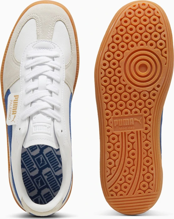 Puma Palermo Leather puma white/vapor gray/clyde royal
