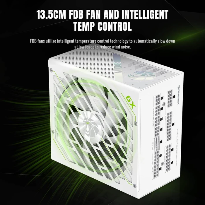 GameMax GX Pro Gold 850G WH weiß 850W, ATX 3.1