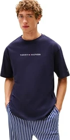 Tommy Hilfiger Original Lounge Logo T-Shirt kurzarm navy blue (Herren)