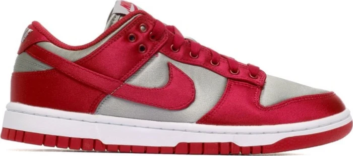 Nike Dunk Low medium grey/white/varsity red (Damen) (DX5931-001)