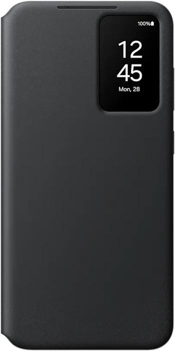 Samsung Smart View Wallet Case für Galaxy S24+ schwarz