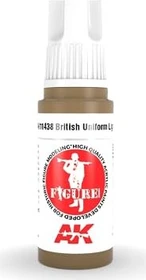 AK-Interactive 3rd Gen Acrylic Colors Figures british uniform lights, 17ml