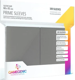 Gamegenic Prime Sleeves dark gray, 100 Stück