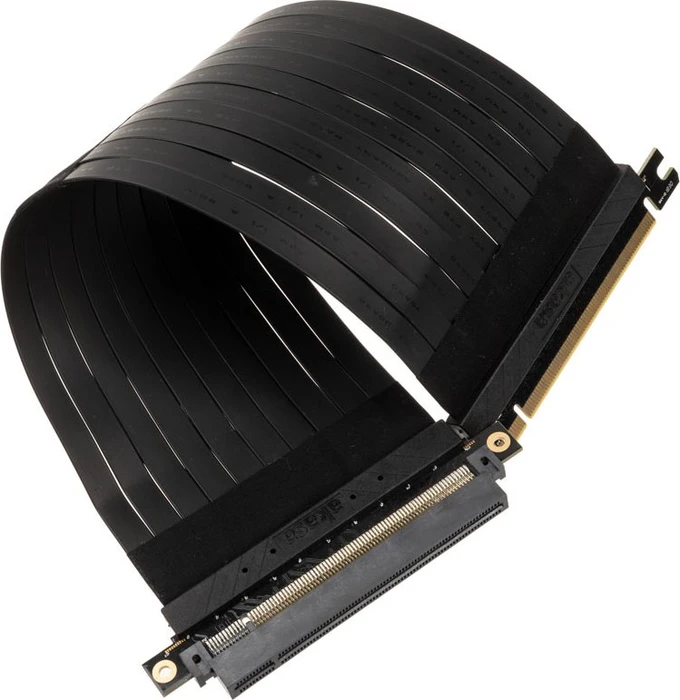Akasa Riser Black X2 Mark IV Riser Card Cable, gerade, PCIe 3.0, 300mm