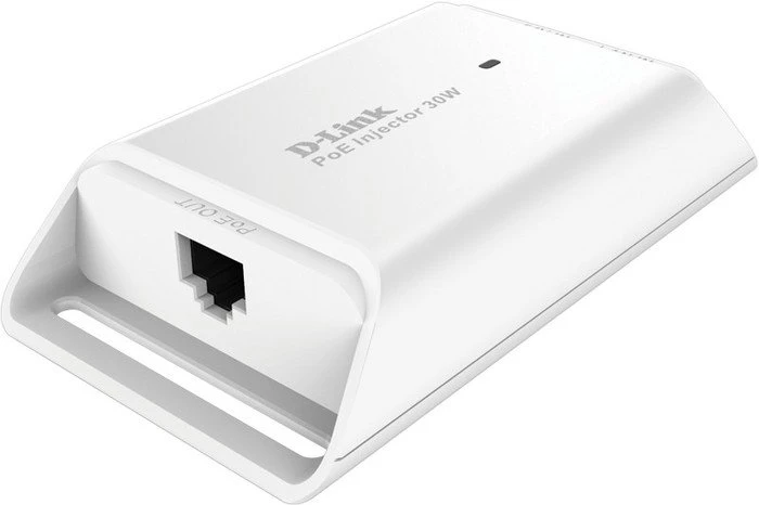 D-Link Desktop Gigabit PoE-Injektor, 2x RJ-45, 30W PoE+