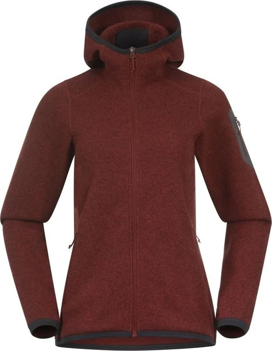 Bergans Kamphaug Knitted Hoodie Jacke (Damen)
