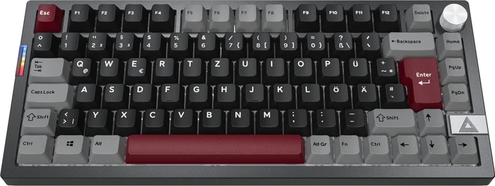 Montech MKey PRO 75 Wireless, Darkness, LEDs RGB, hot-swap, Gateron G Pro 3.0 YELLOW, USB/Bluetooth, DE