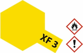 Tamiya Acrylic Paint XF-3 yellow, 10ml