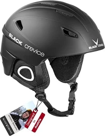 Black Crevice Kitzbühel Helm schwarz