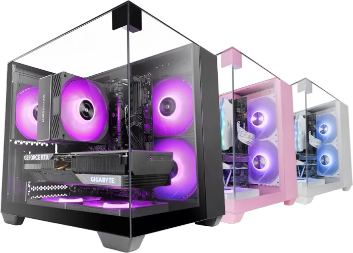Mars Gaming MC-VISIONM Black, Glasfenster