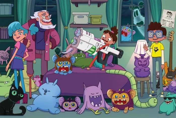 Schmidt Spiele Monster Loving Maniacs Bo als Monsterjäger