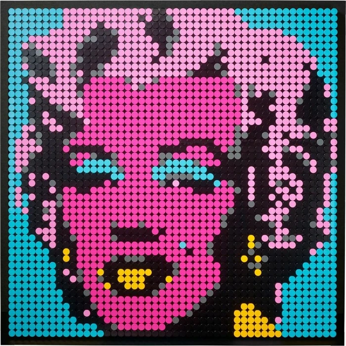 LEGO Art - Andy Warhol's Marilyn Monroe