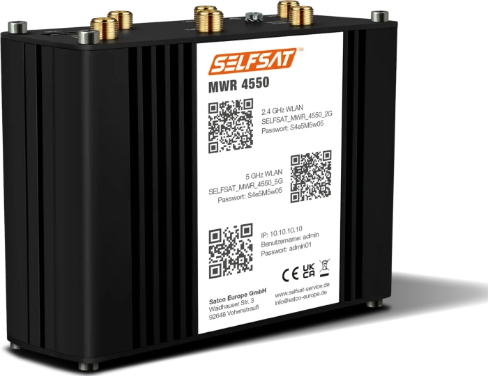 SelfSat MWR 4550, inkl. SELFSAT Antenne, LTE
